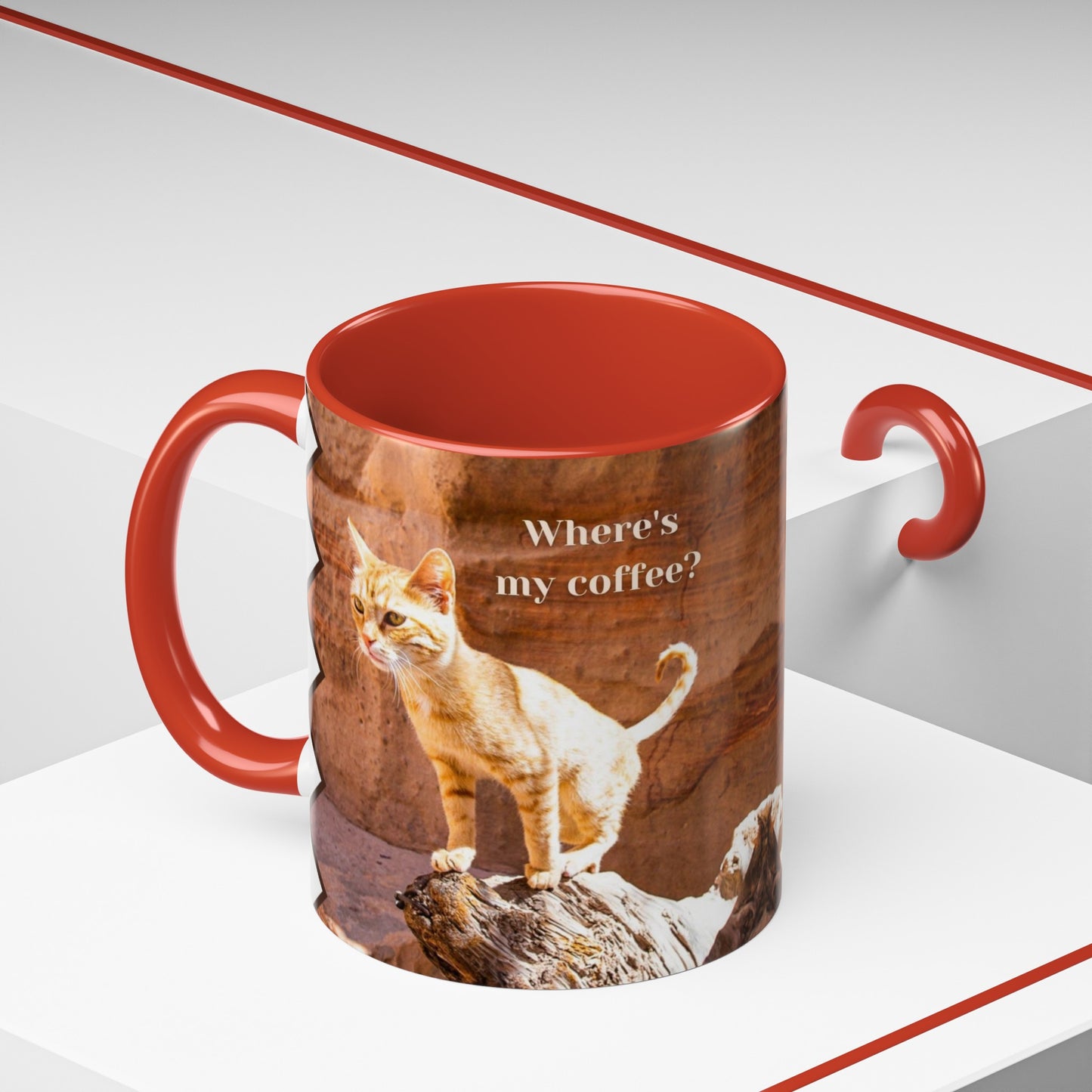 Petra Kitty "Where's My Coffee?" Mug