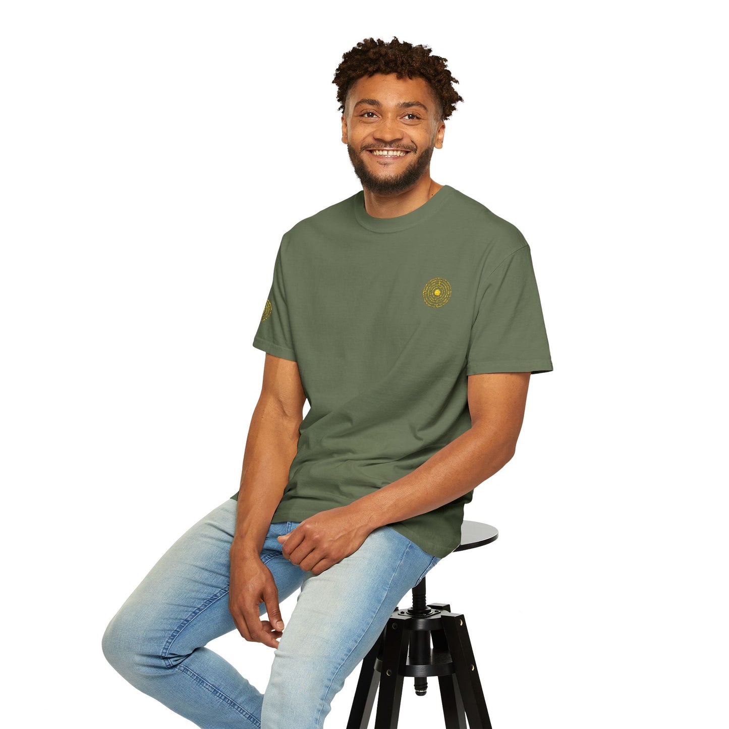 The Labyrinth Garment-Dyed Heavyweight T-Shirt (100% Cotton | Unisex)
