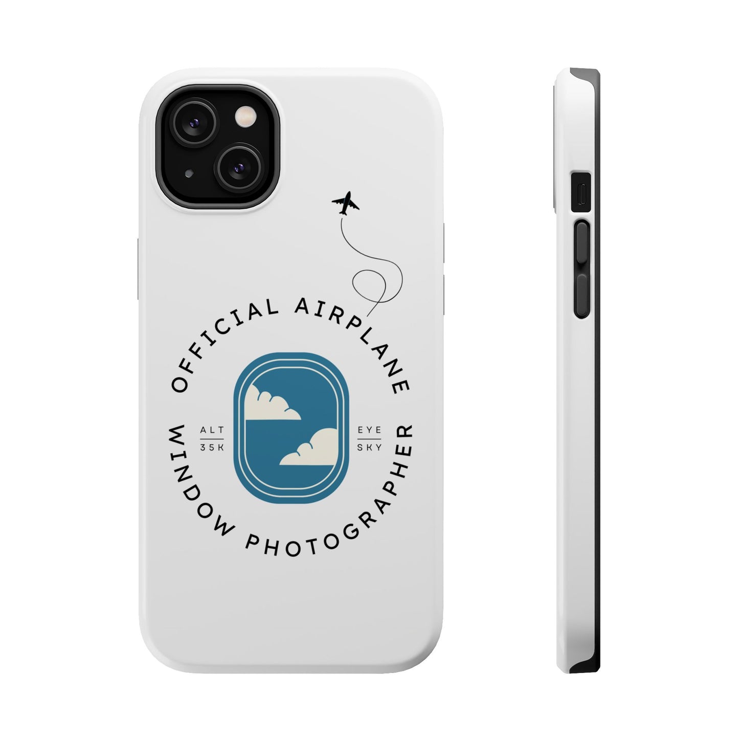 Official Airplane Window Photographer iPhone Case (MagSafe Tough)