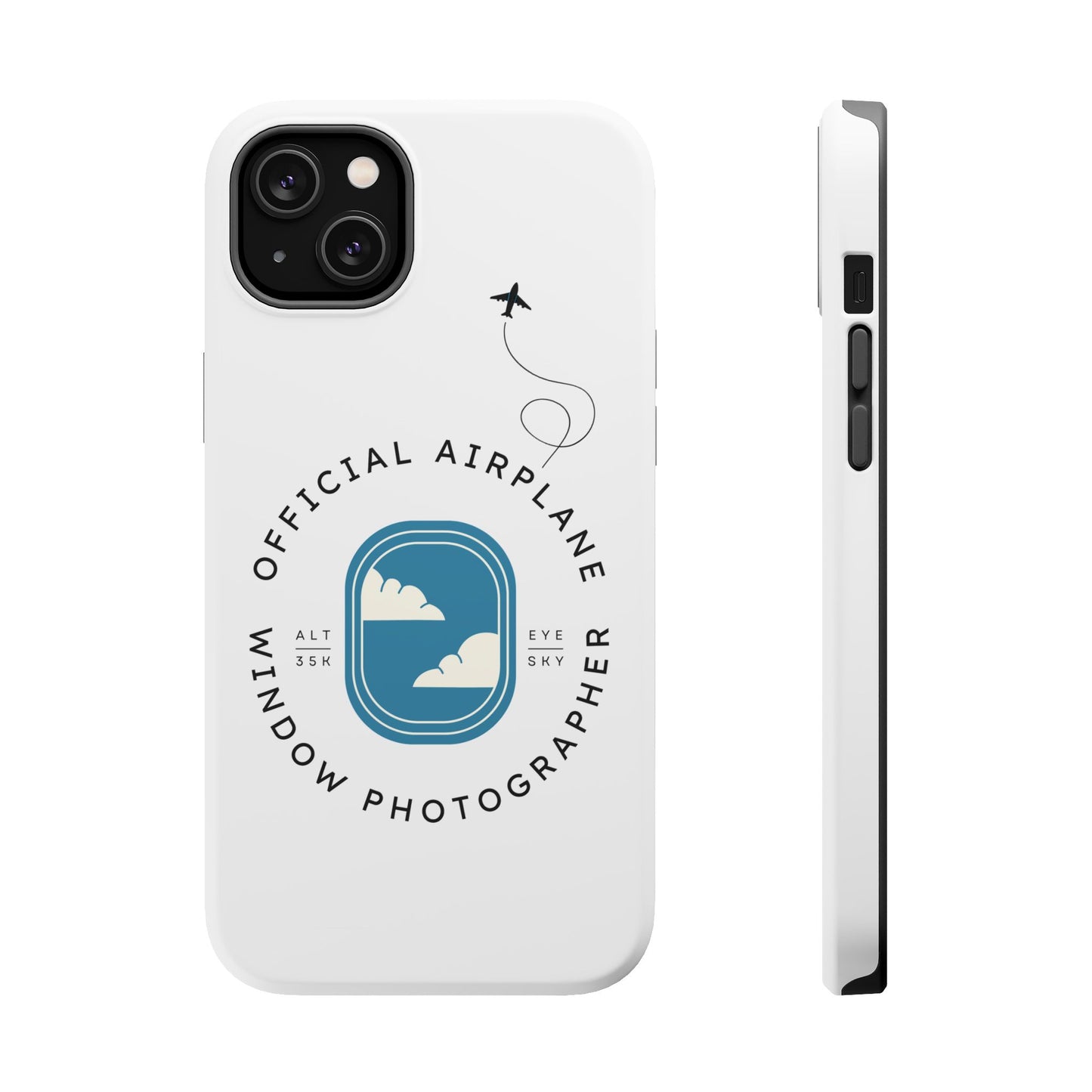 Official Airplane Window Photographer iPhone Case (MagSafe Tough)