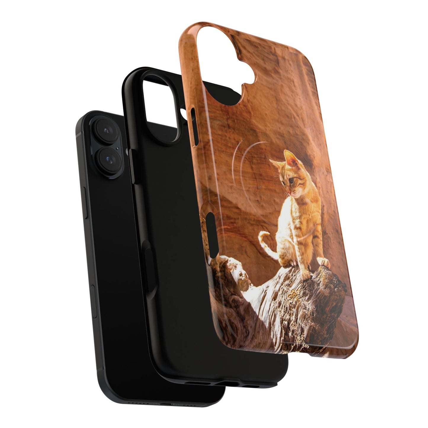 Petra Kitty | MagSafe-Compatible Tough iPhone Case
