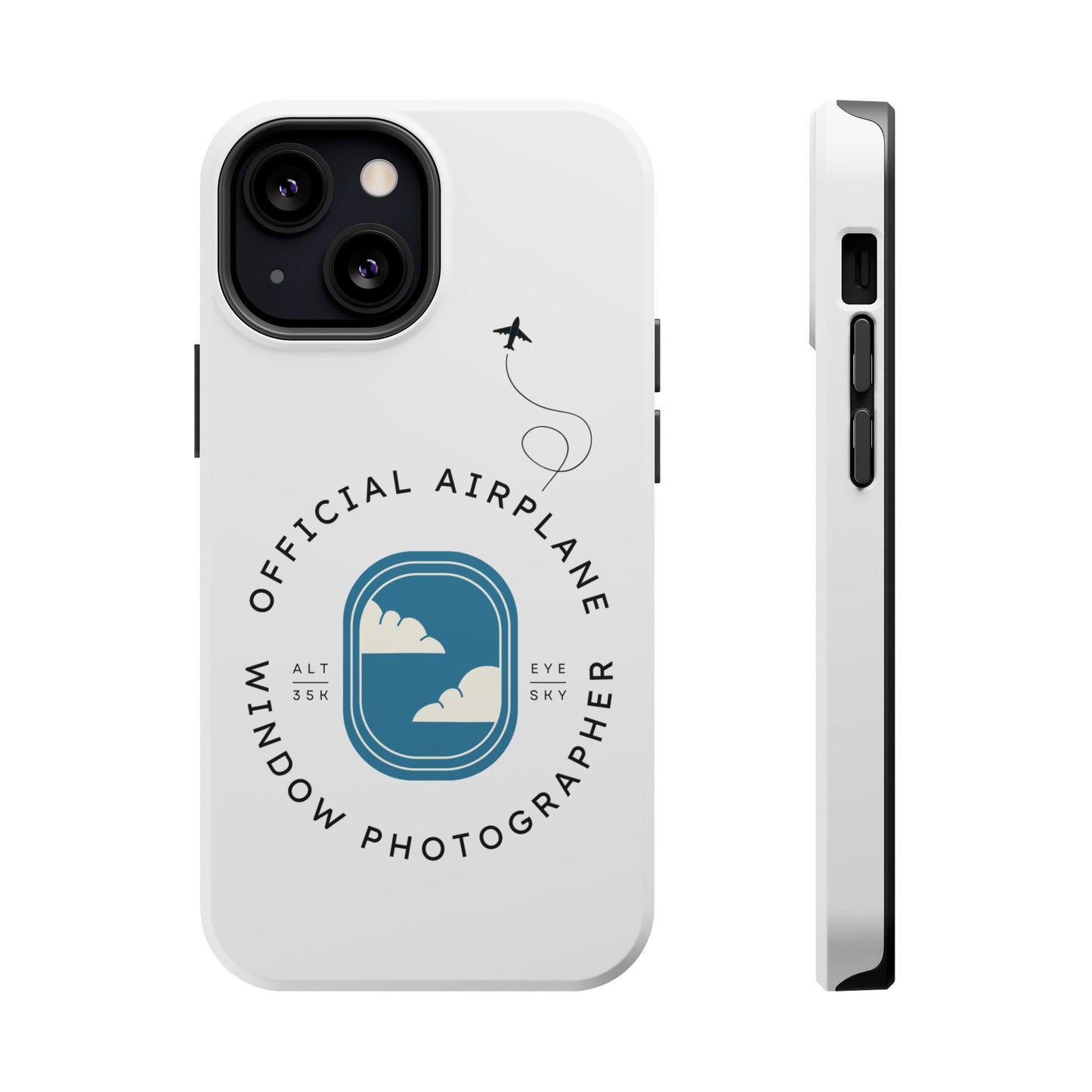 Official Airplane Window Photographer iPhone Case (MagSafe Tough)