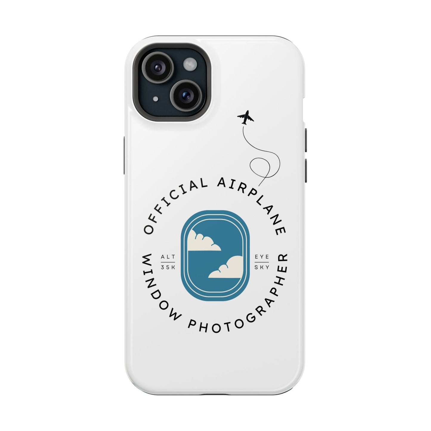 Official Airplane Window Photographer iPhone Case (MagSafe Tough)