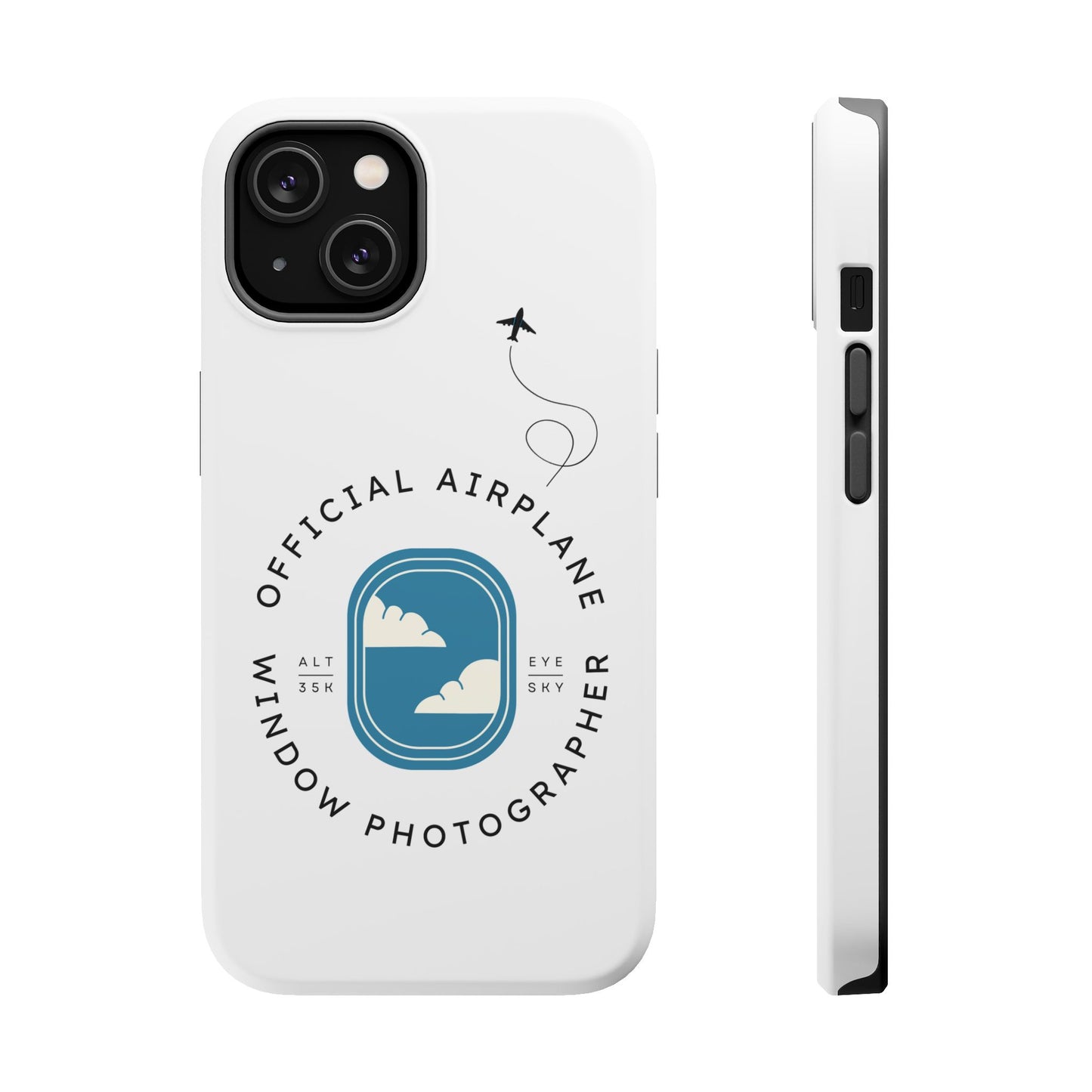 Official Airplane Window Photographer iPhone Case (MagSafe Tough)