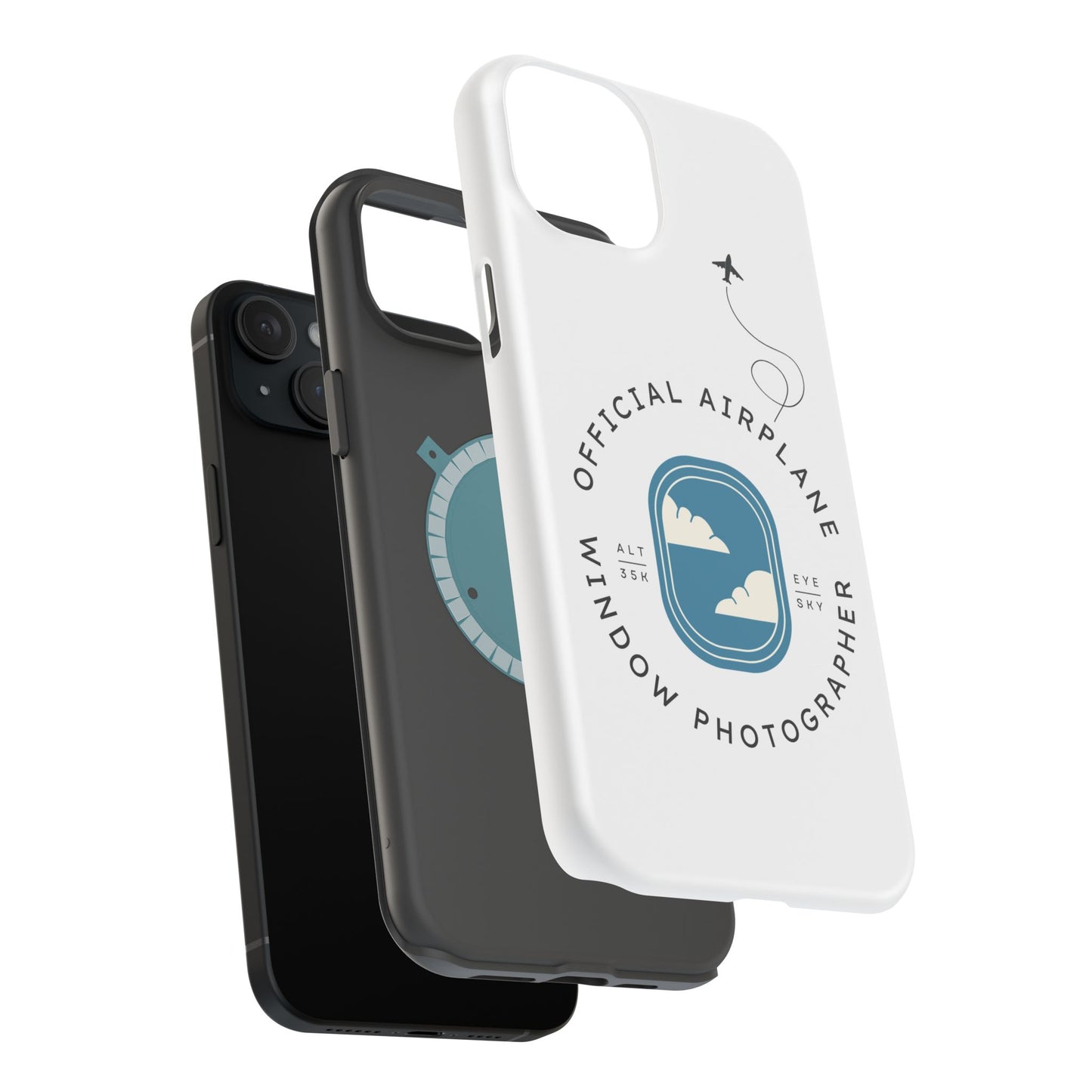 Official Airplane Window Photographer iPhone Case (MagSafe Tough)