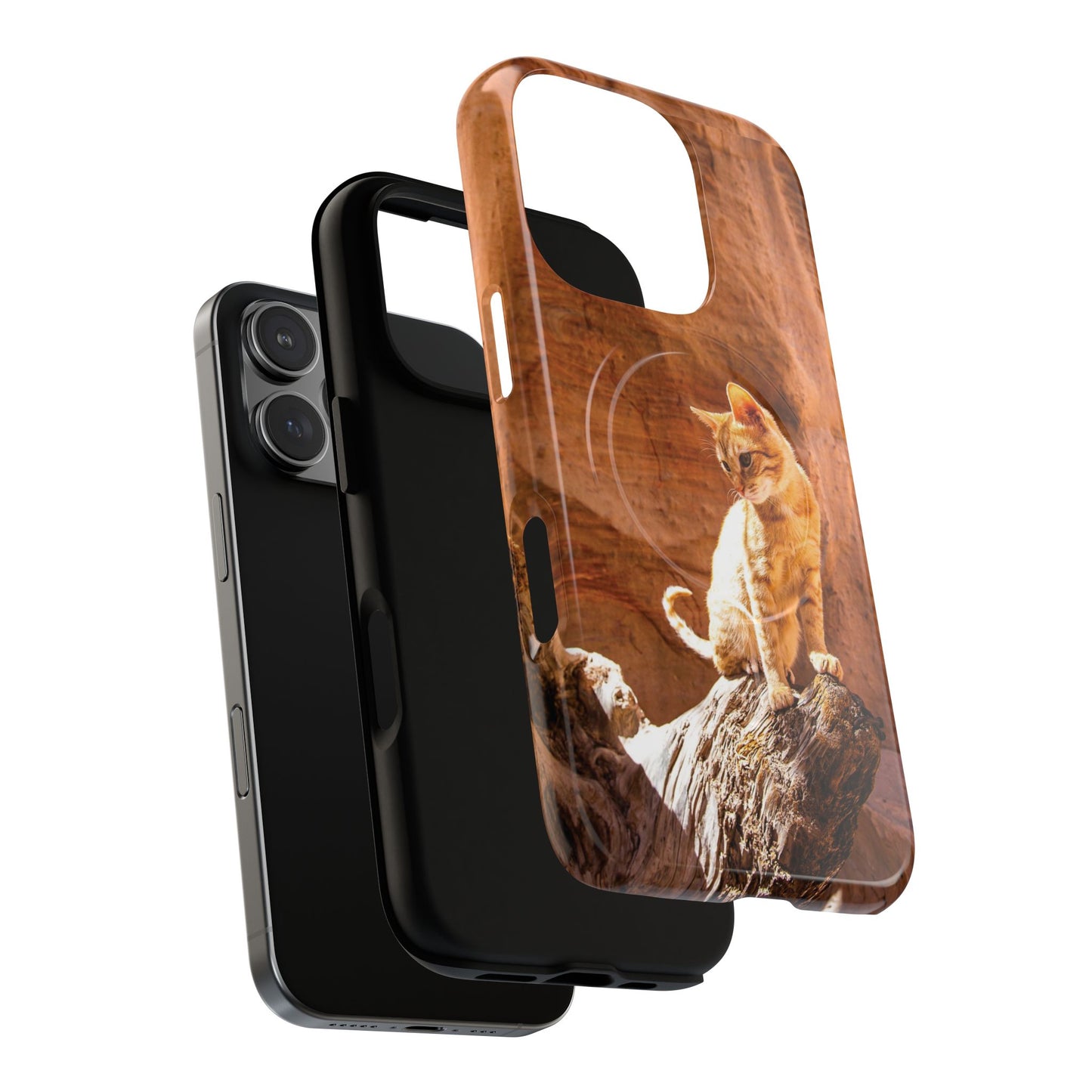 Petra Kitty | MagSafe-Compatible Tough iPhone Case