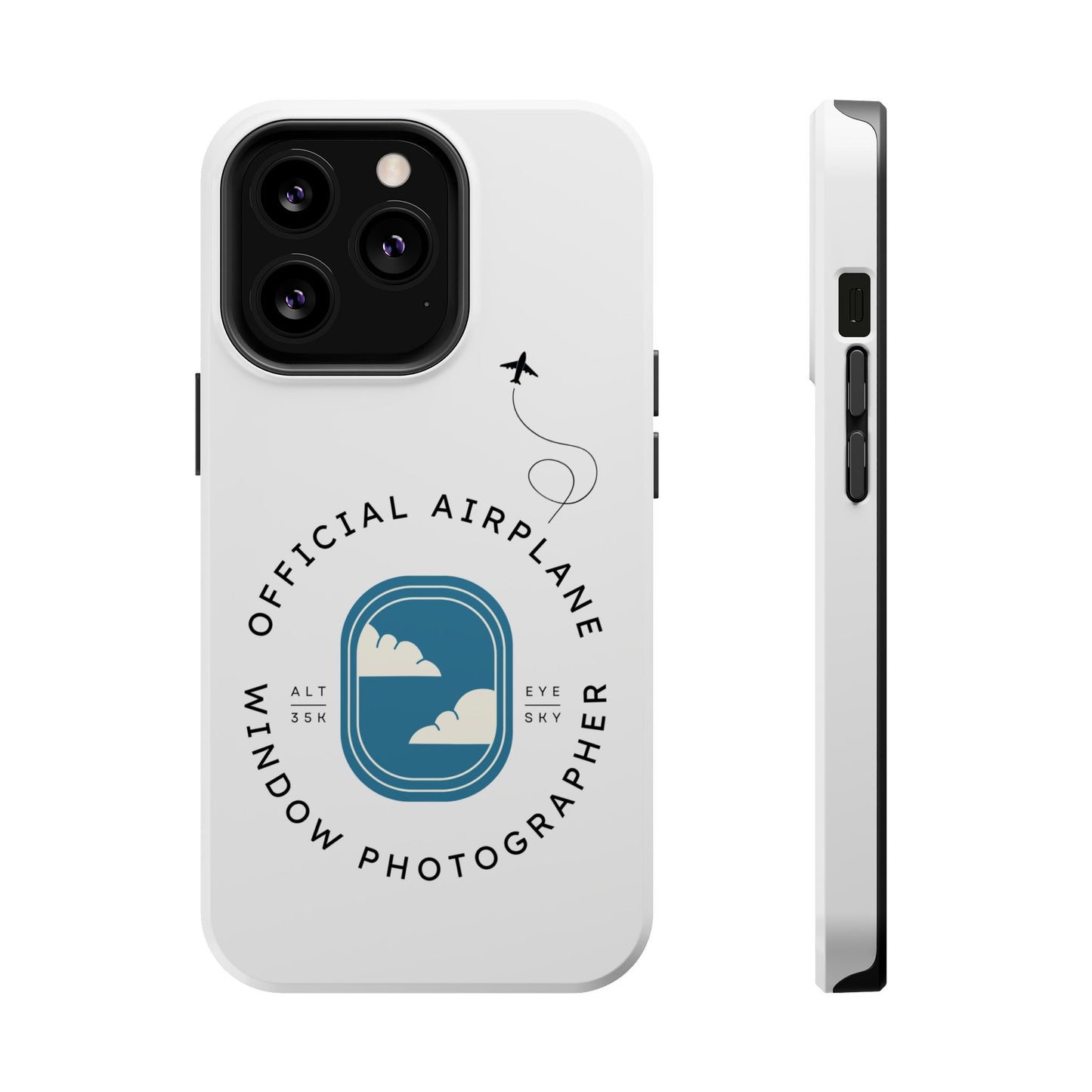 Official Airplane Window Photographer iPhone Case (MagSafe Tough)