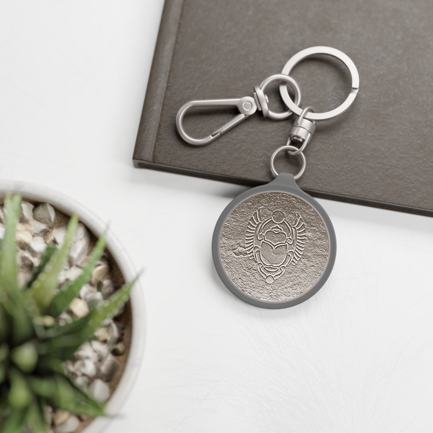 Scarab Amulet Keychain