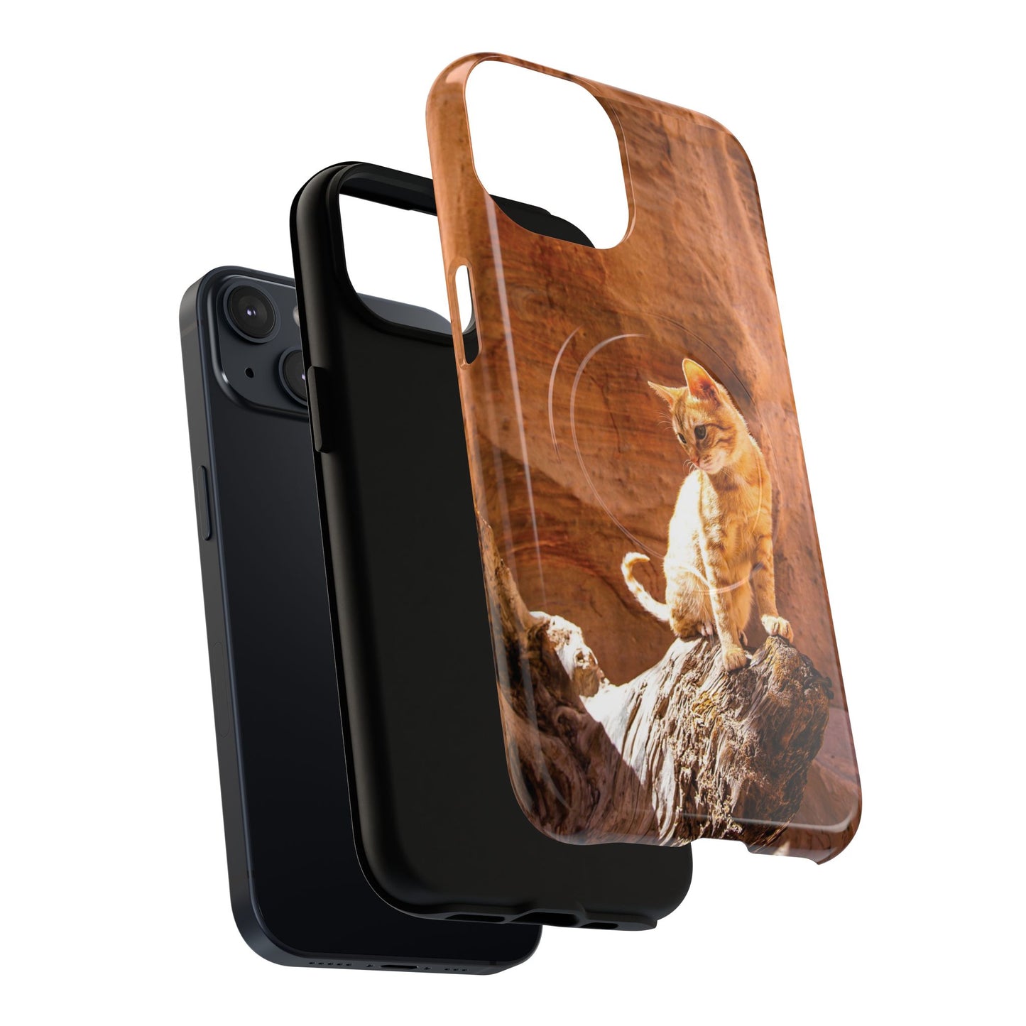Petra Kitty | MagSafe-Compatible Tough iPhone Case