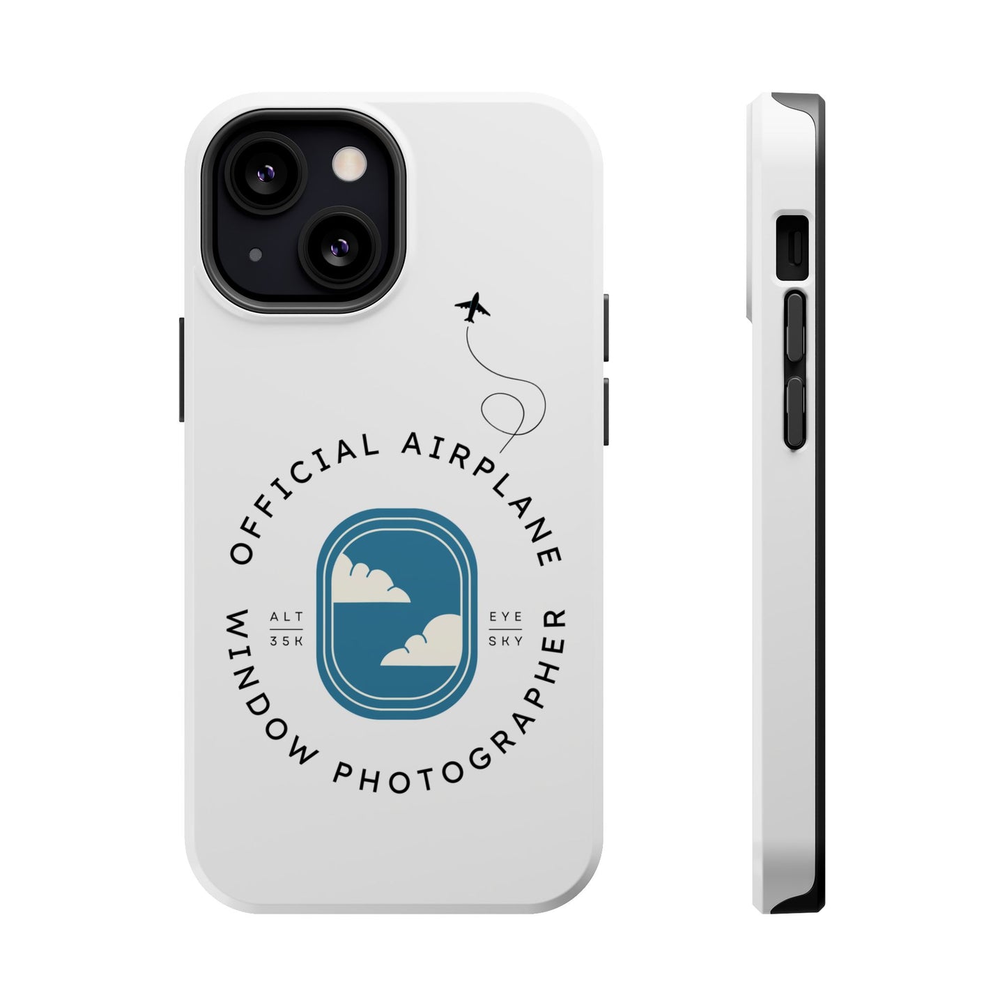 Official Airplane Window Photographer iPhone Case (MagSafe Tough)