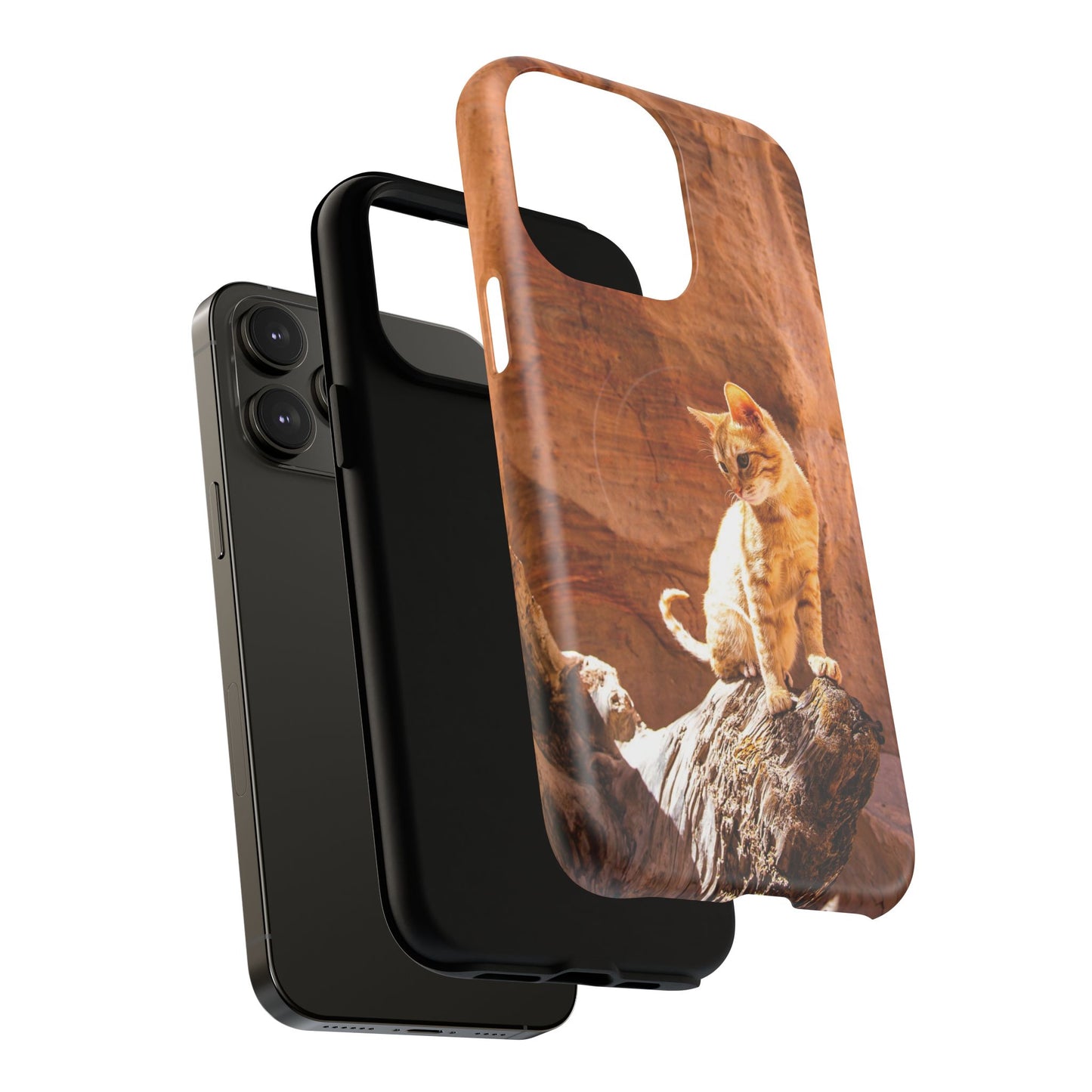Petra Kitty | MagSafe-Compatible Tough iPhone Case