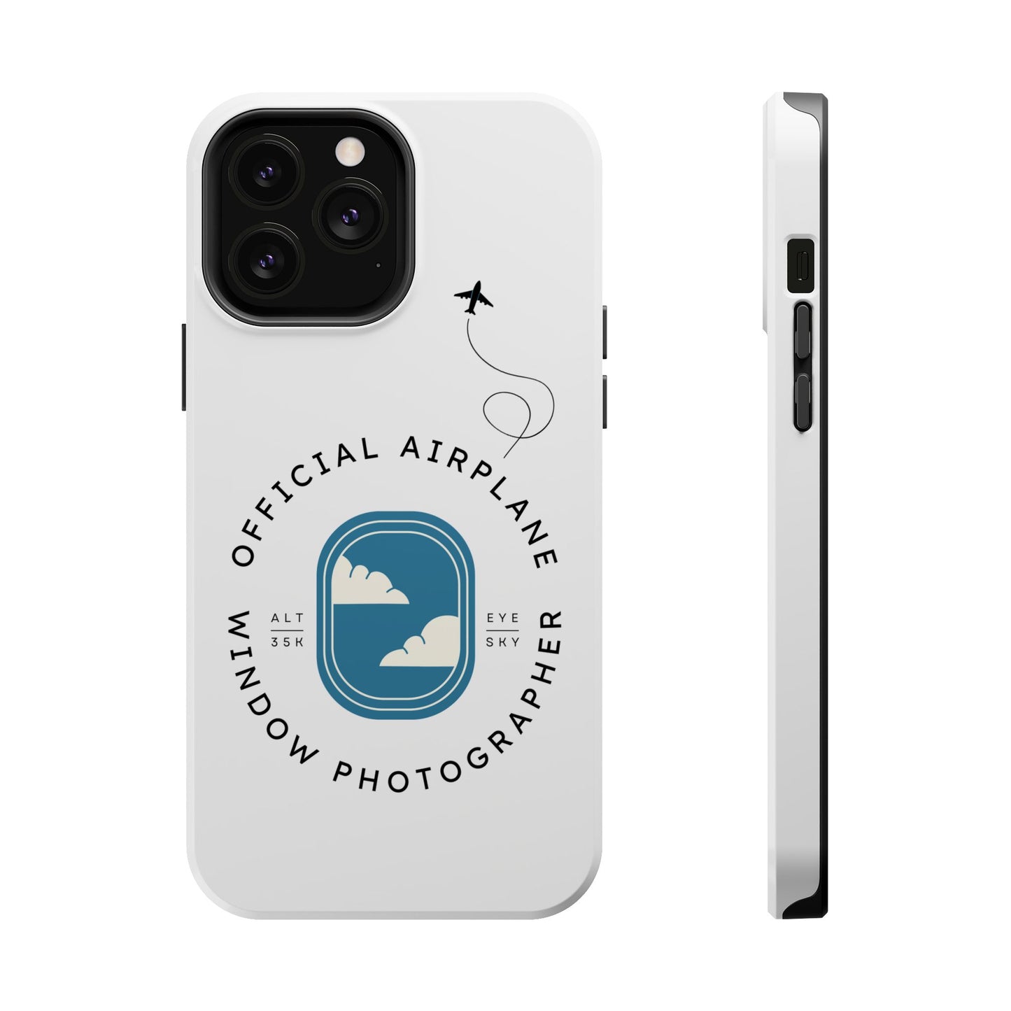 Official Airplane Window Photographer iPhone Case (MagSafe Tough)