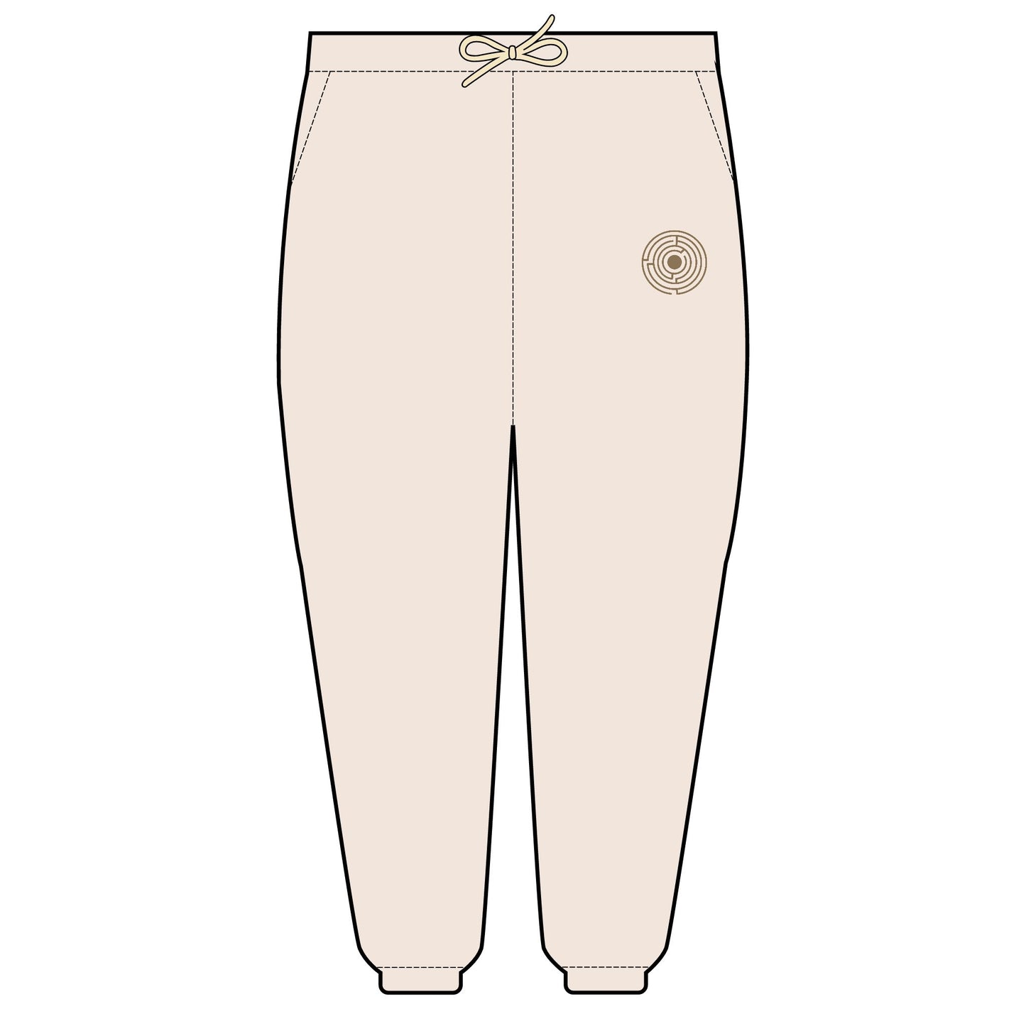 The Labyrinth Lightweight Fleece Sweatpants (100% Cotton | Unisex)