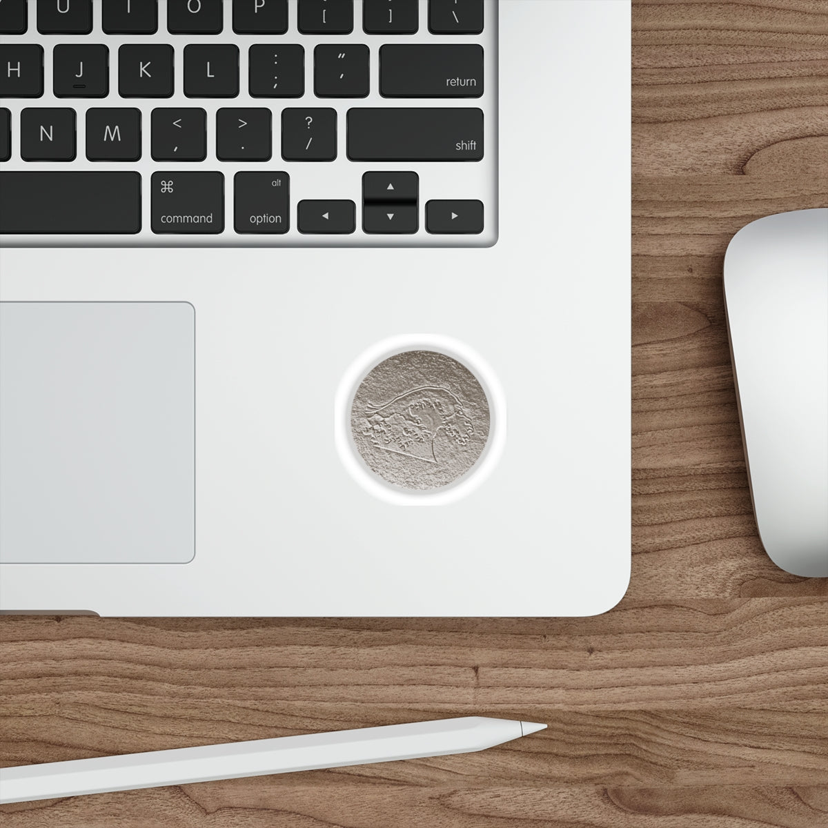 Wave Amulet Sticker – Artifact Edition