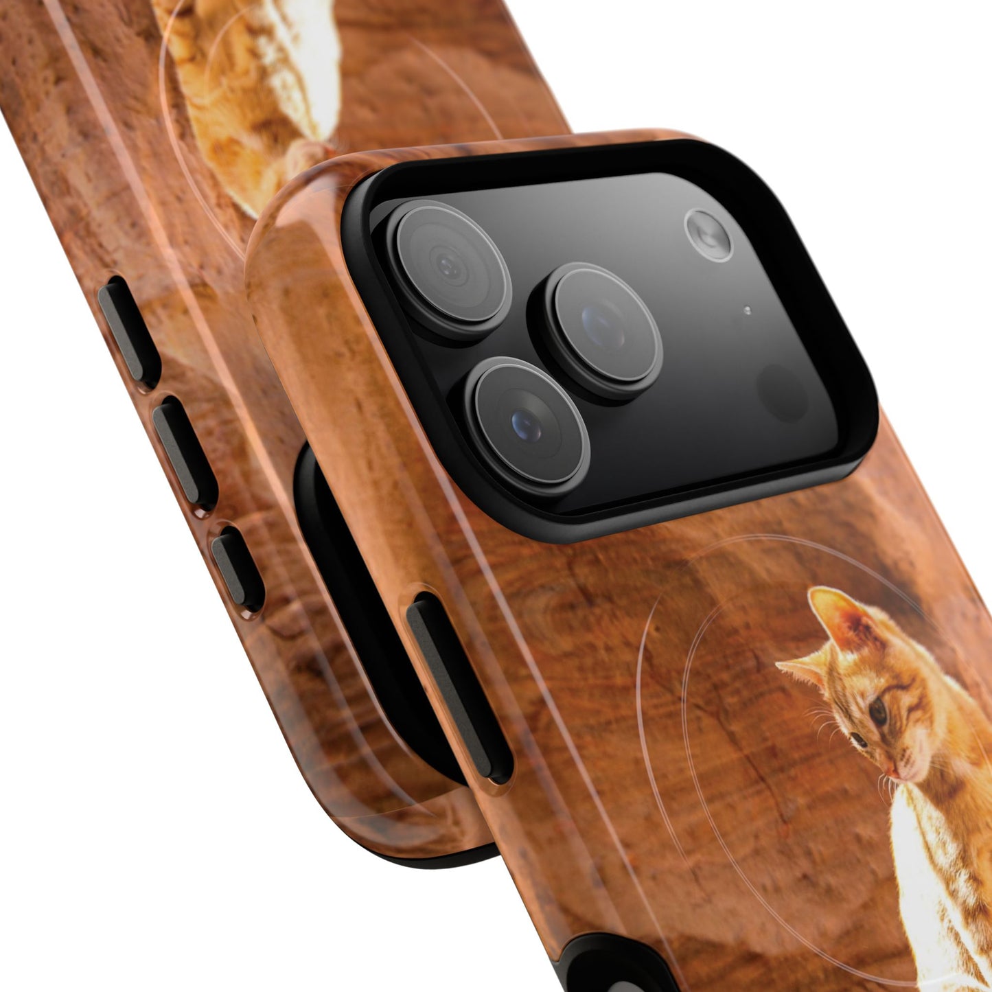 Petra Kitty | MagSafe-Compatible Tough iPhone Case