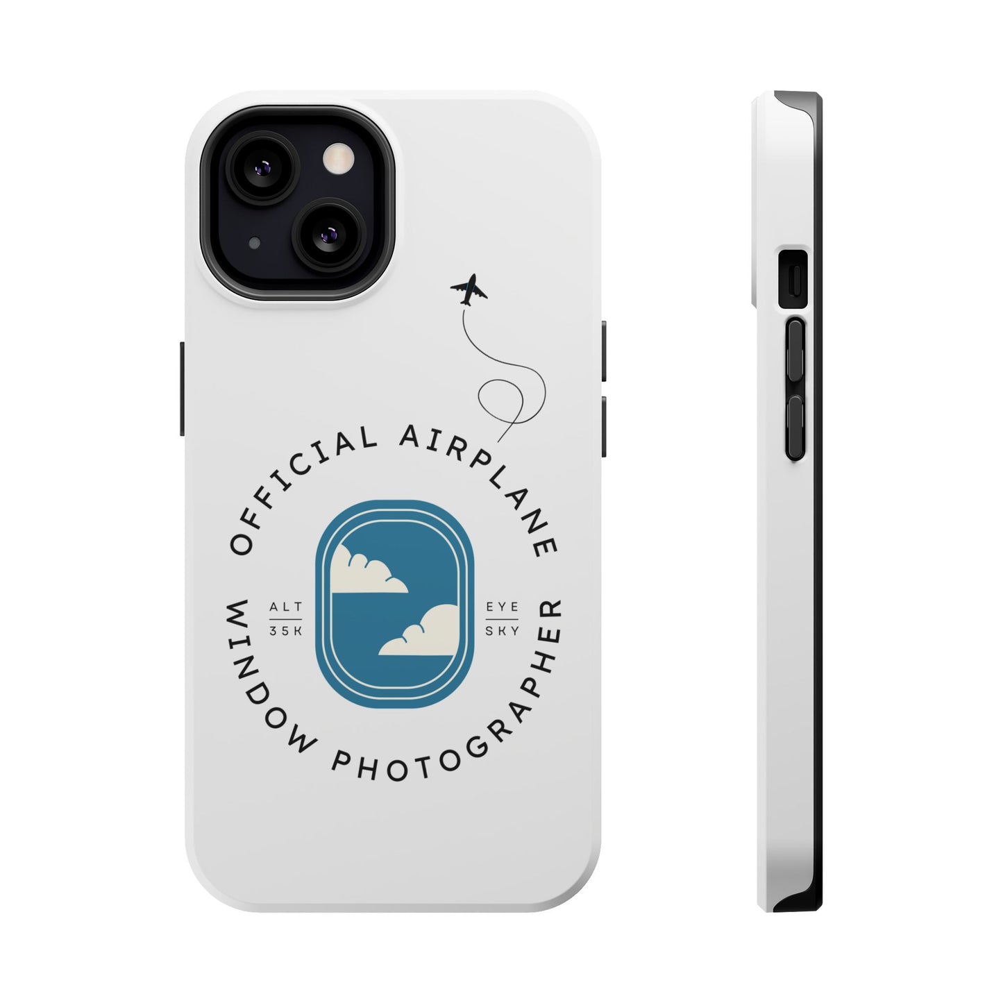 Official Airplane Window Photographer iPhone Case (MagSafe Tough)