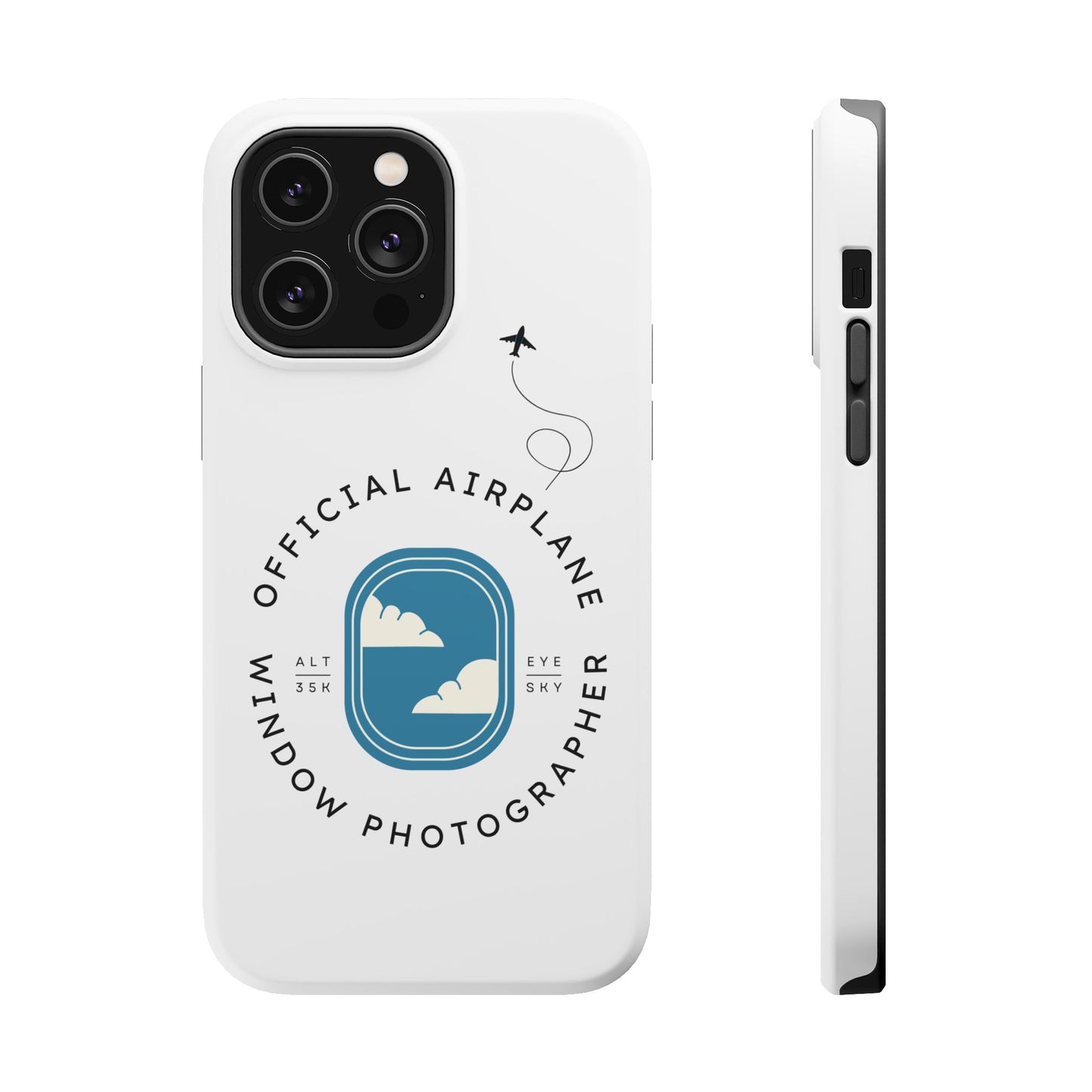 Official Airplane Window Photographer iPhone Case (MagSafe Tough)