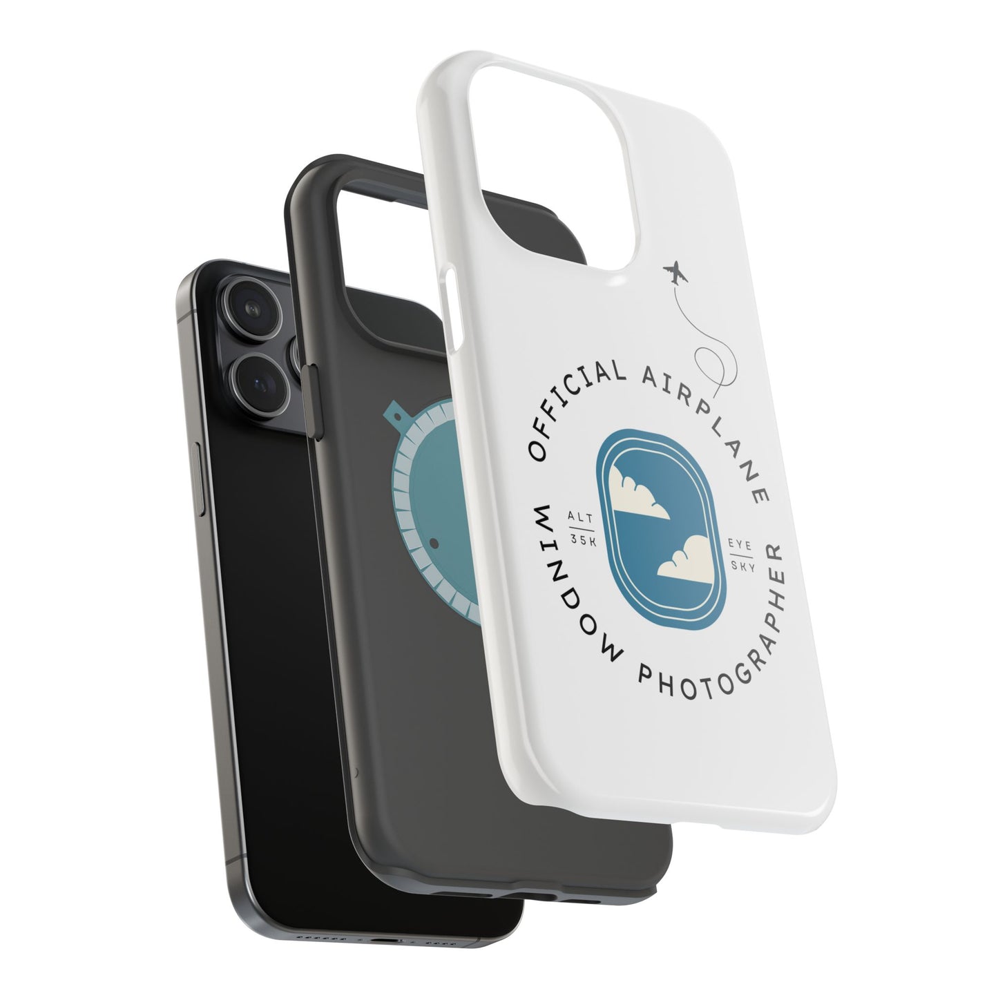 Official Airplane Window Photographer iPhone Case (MagSafe Tough)