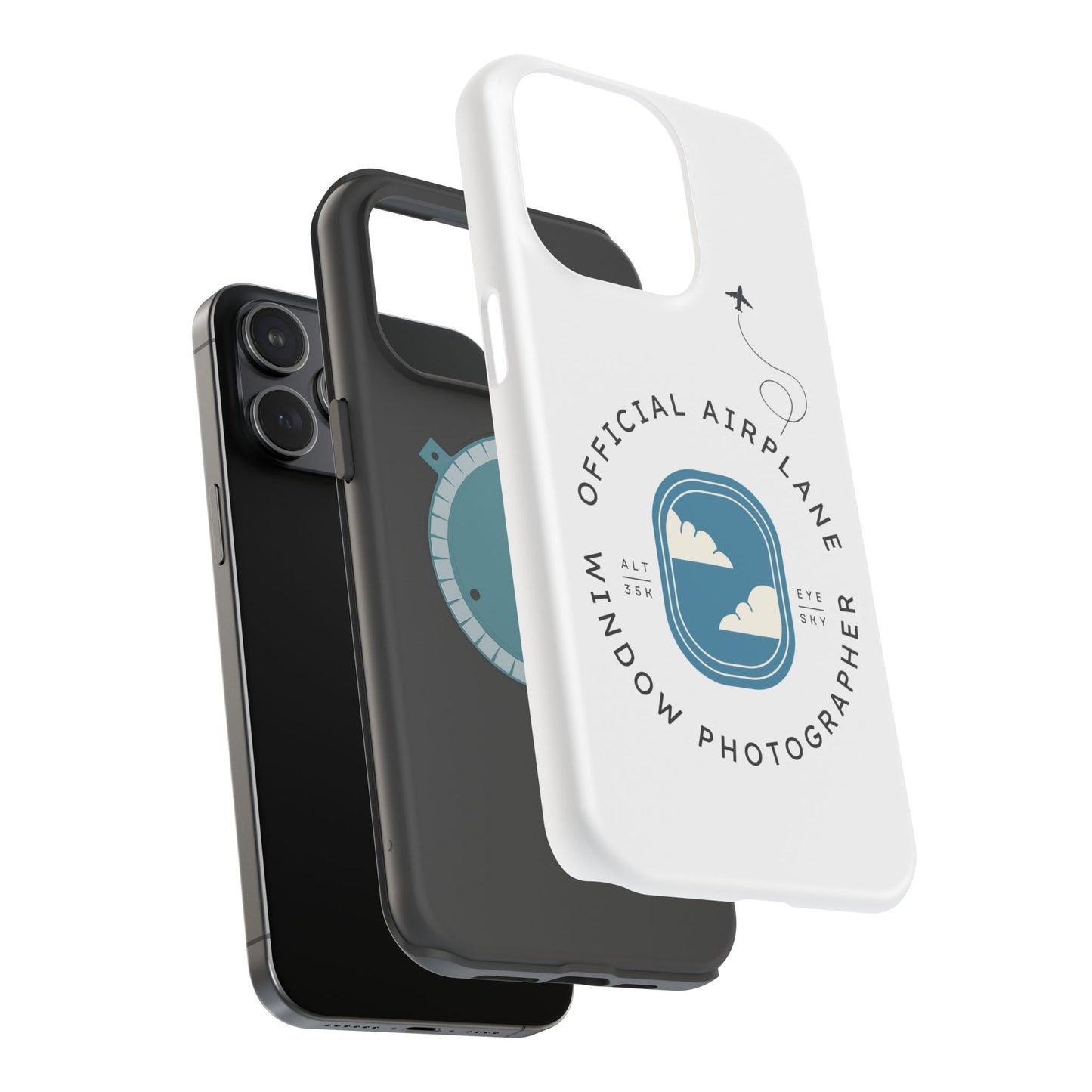 Official Airplane Window Photographer iPhone Case (MagSafe Tough)