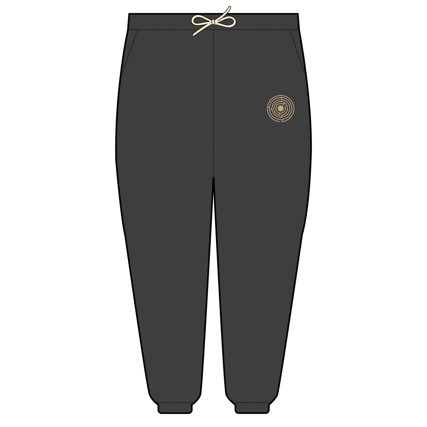 The Labyrinth Lightweight Fleece Sweatpants (100% Cotton | Unisex)