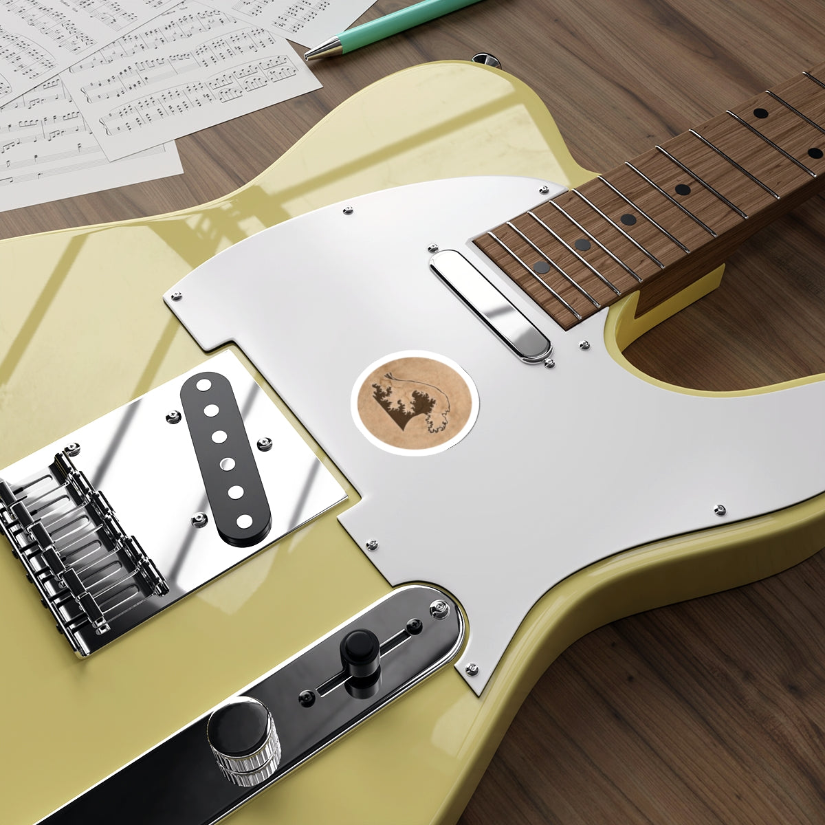 Wave Amulet Sticker – Field Edition