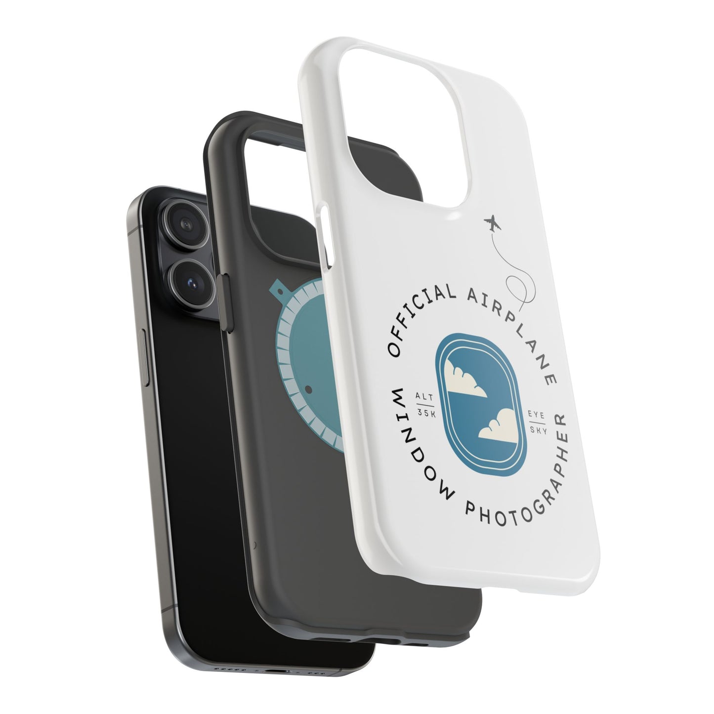 Official Airplane Window Photographer iPhone Case (MagSafe Tough)