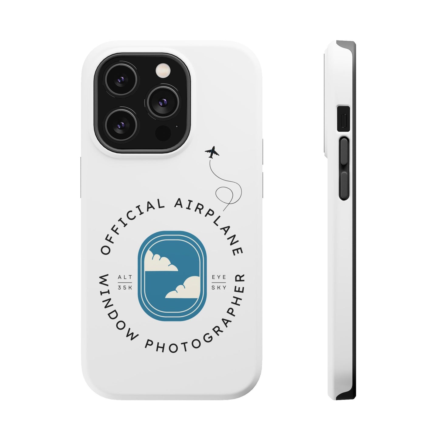 Official Airplane Window Photographer iPhone Case (MagSafe Tough)
