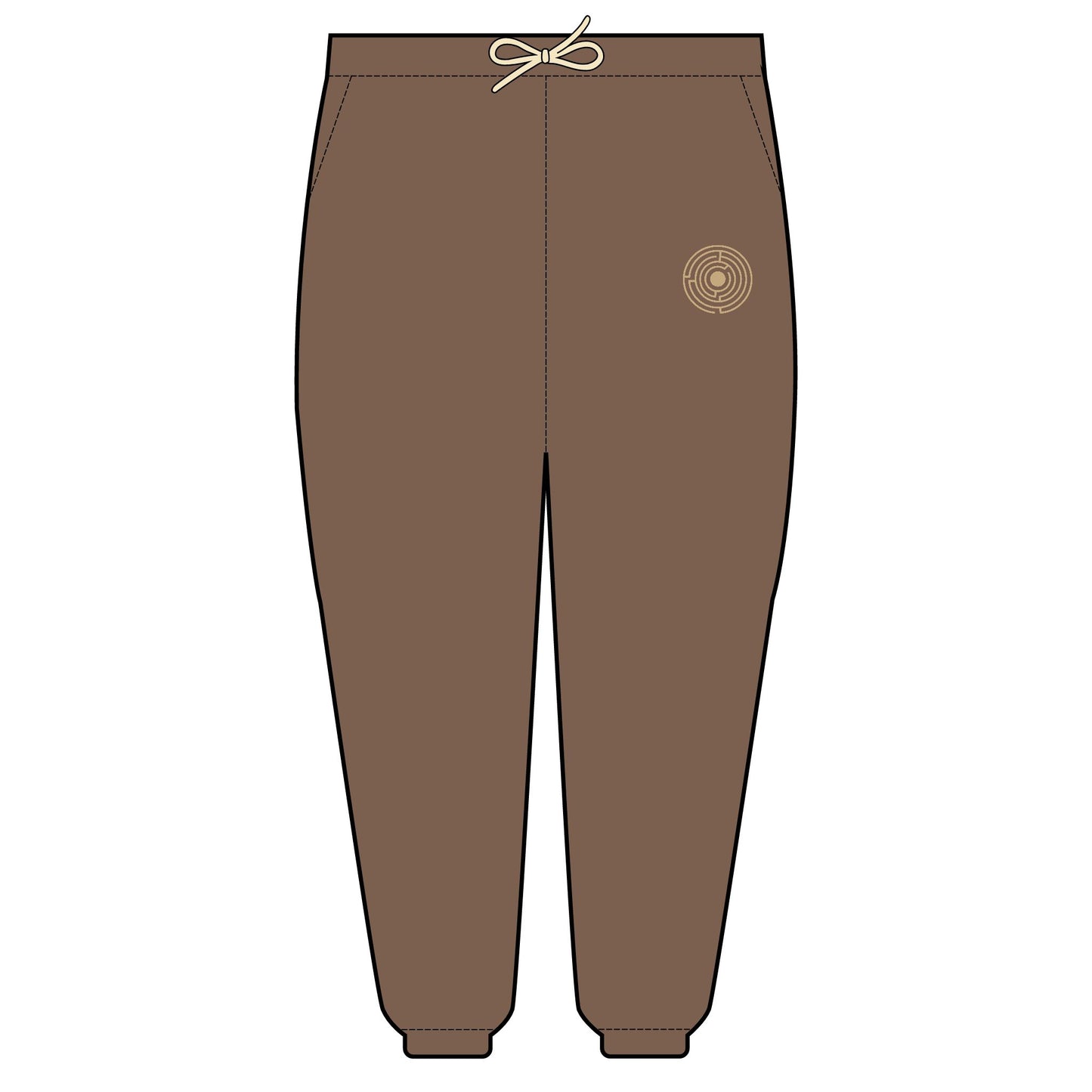 The Labyrinth Lightweight Fleece Sweatpants (100% Cotton | Unisex)