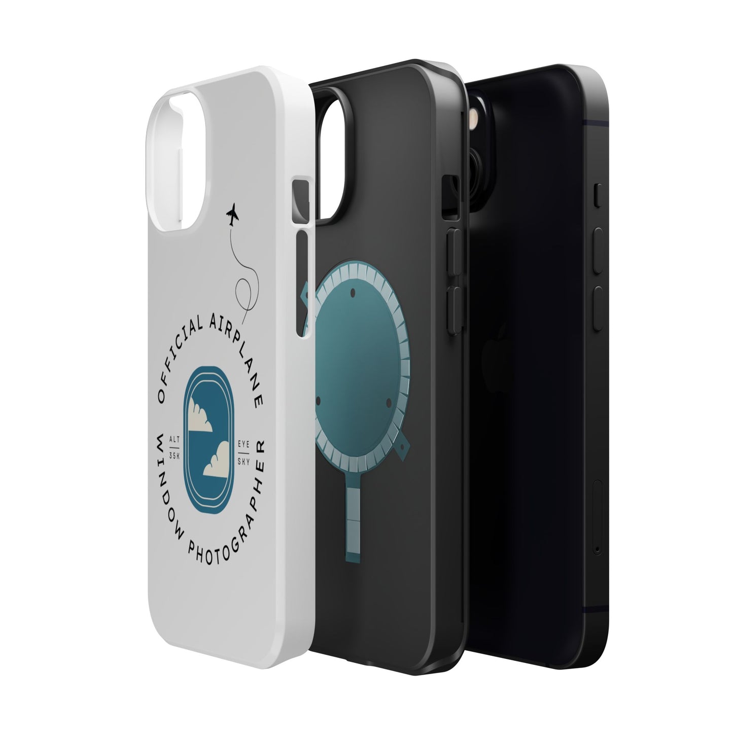 Official Airplane Window Photographer iPhone Case (MagSafe Tough)
