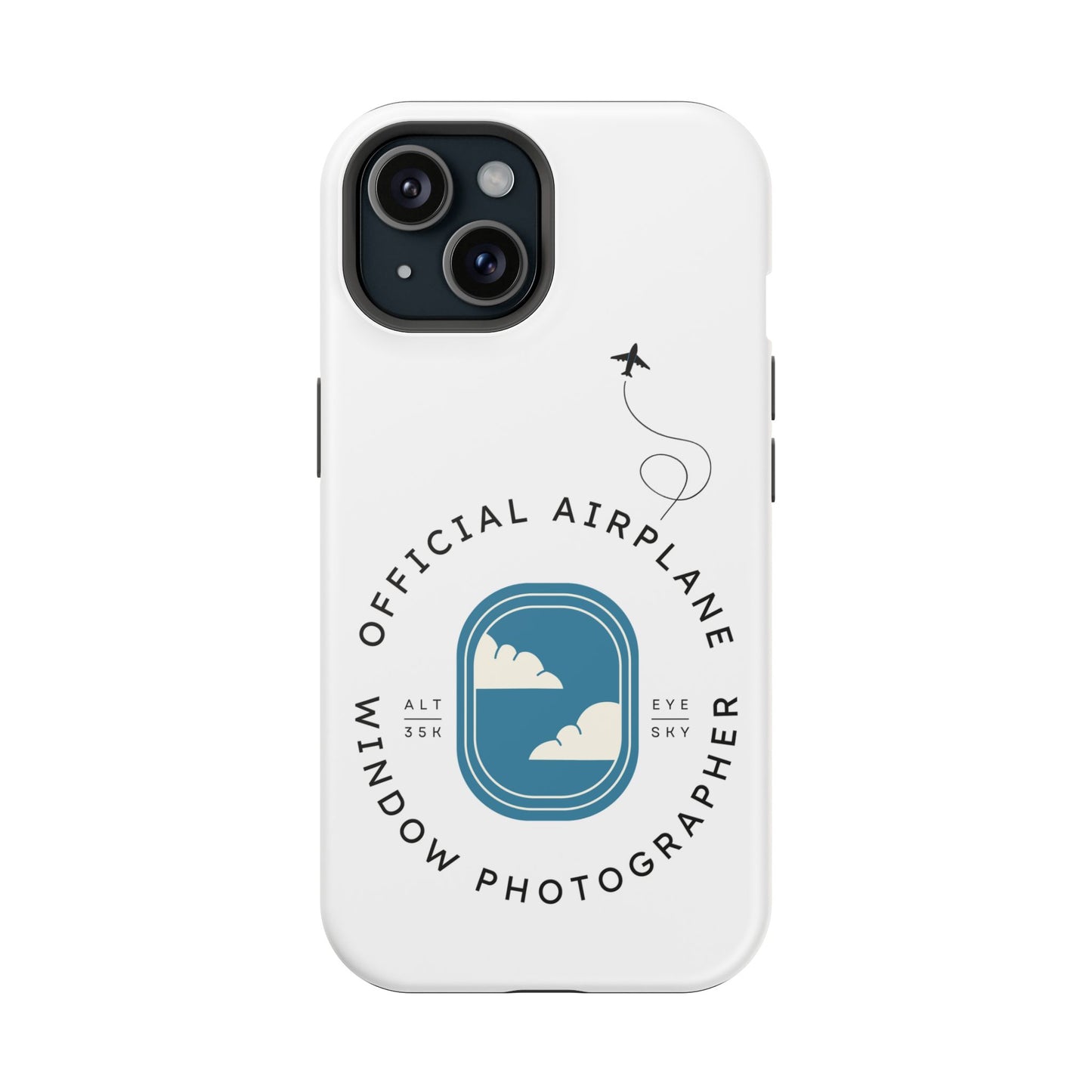 Official Airplane Window Photographer iPhone Case (MagSafe Tough)