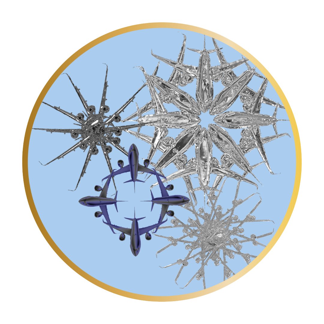 Aviation Snowflakes Collection - SOLO SOHI Travel Shop