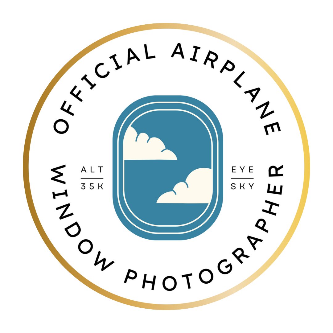 Official Airplane Window Photographer Collection - SOLO SOHI Travel Shop