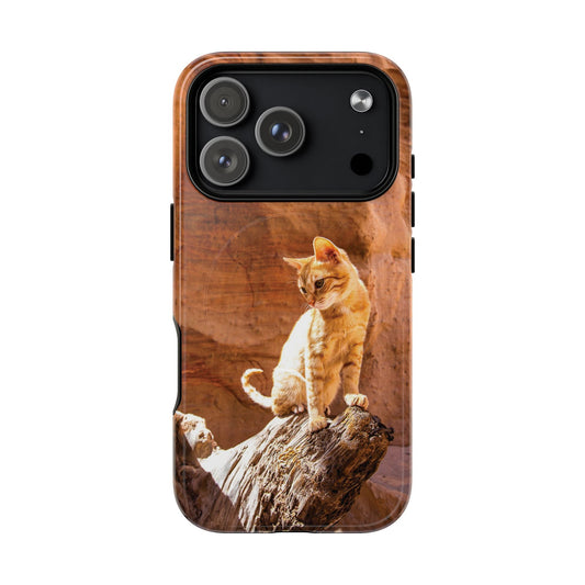 Petra Kitty | MagSafe-Compatible Tough iPhone Case